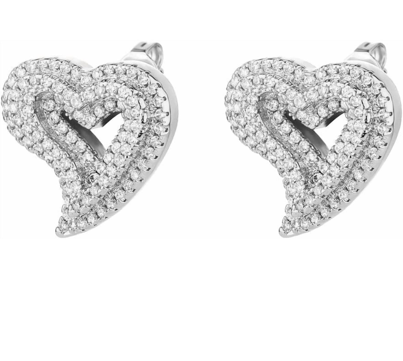 Hearts on Edge Earrings