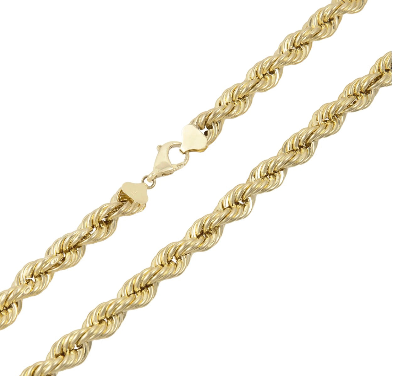 5mm-10mm 10K Rope Chains