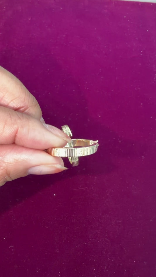 Italian Cartier Hoops